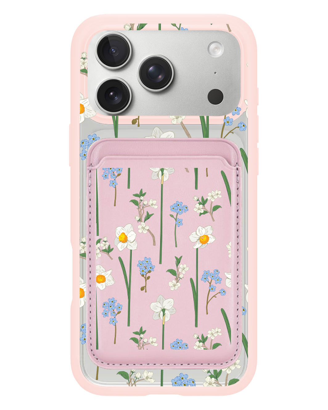 iPhone Magnetic Wallet Case - December Narcissus