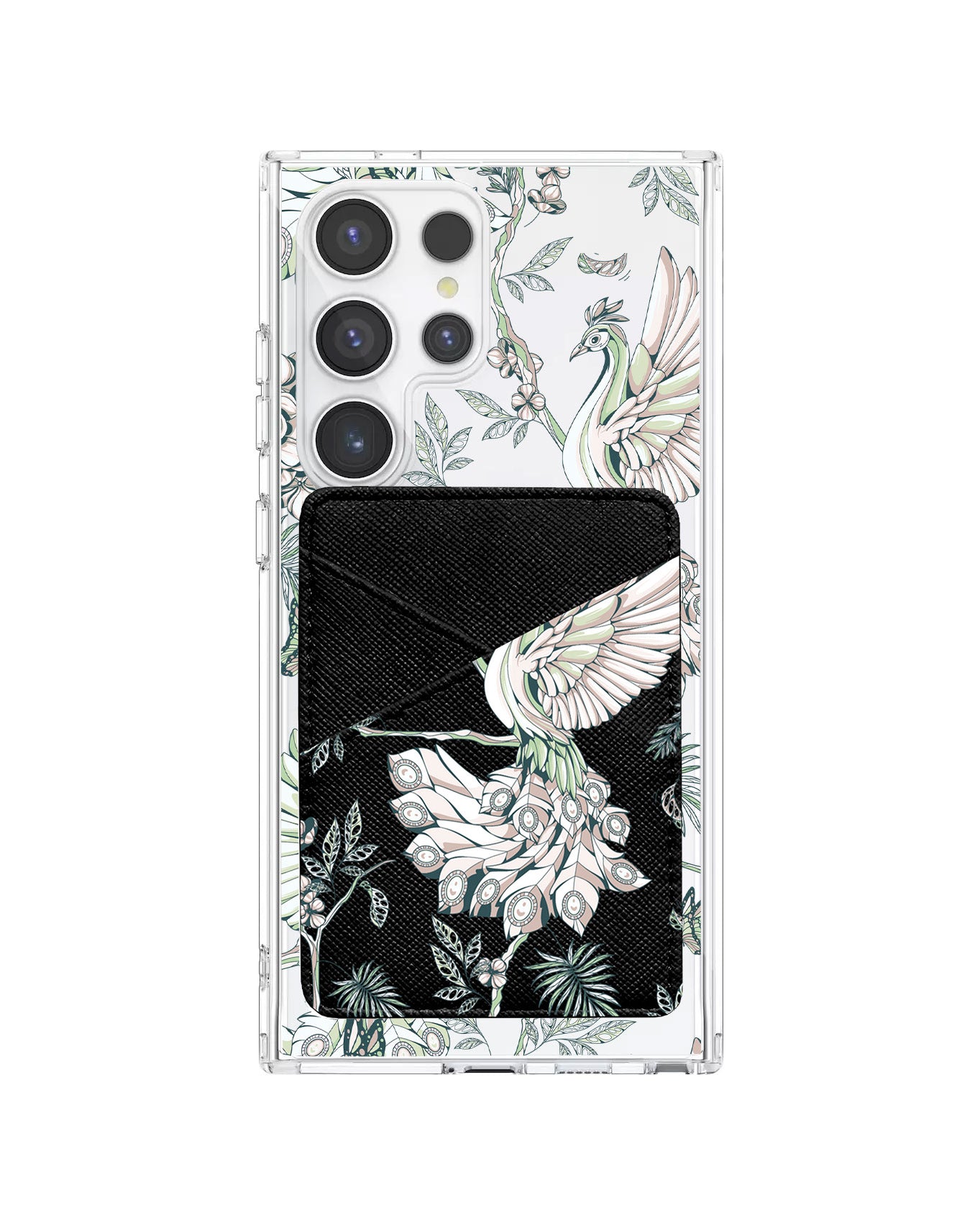 Android Phone Wallet Case - Peacock 4.0