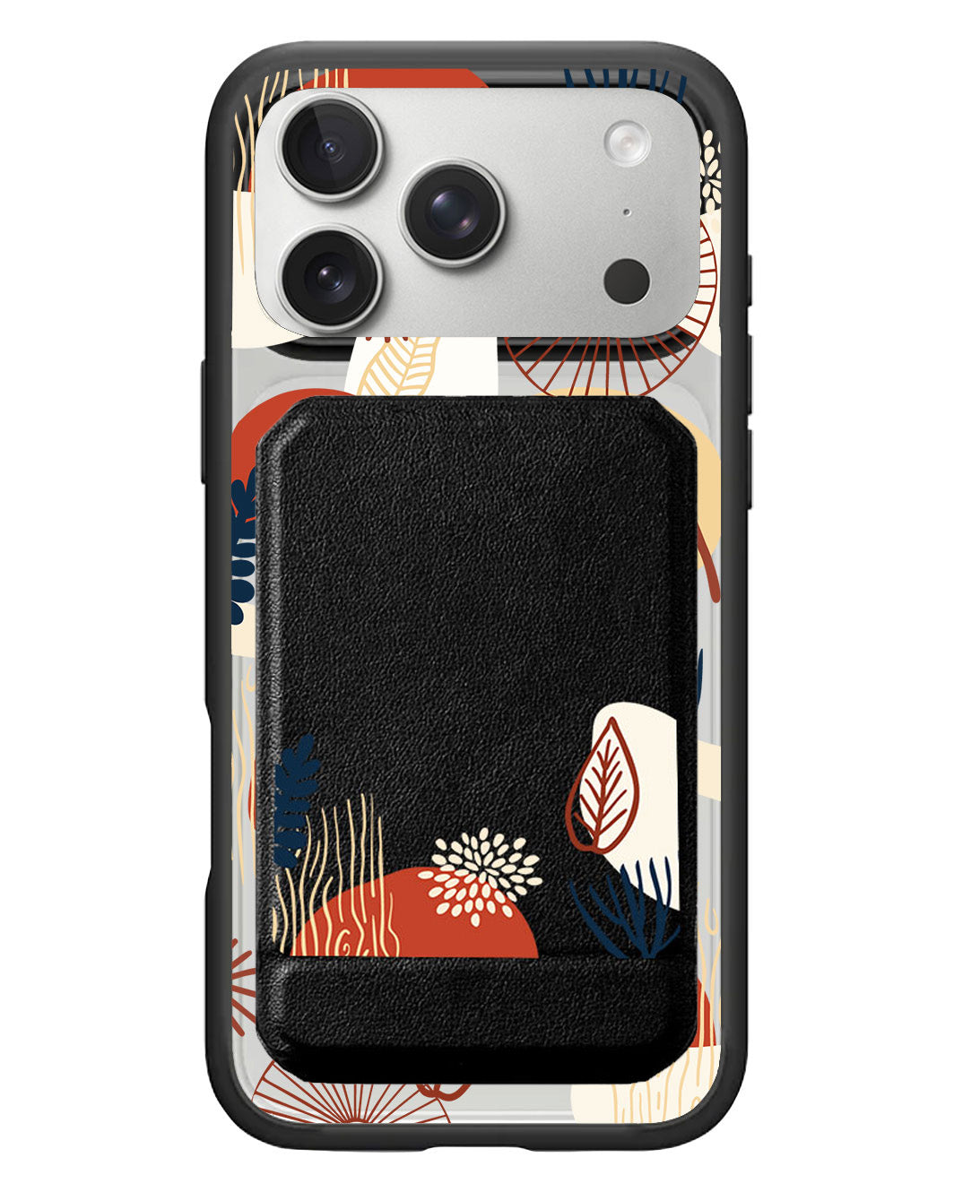 iPhone Magnetic Multifold Wallet - Abstract 2.0