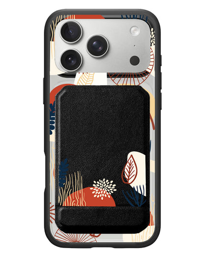 iPhone Magnetic Multifold Wallet - Abstract 2.0