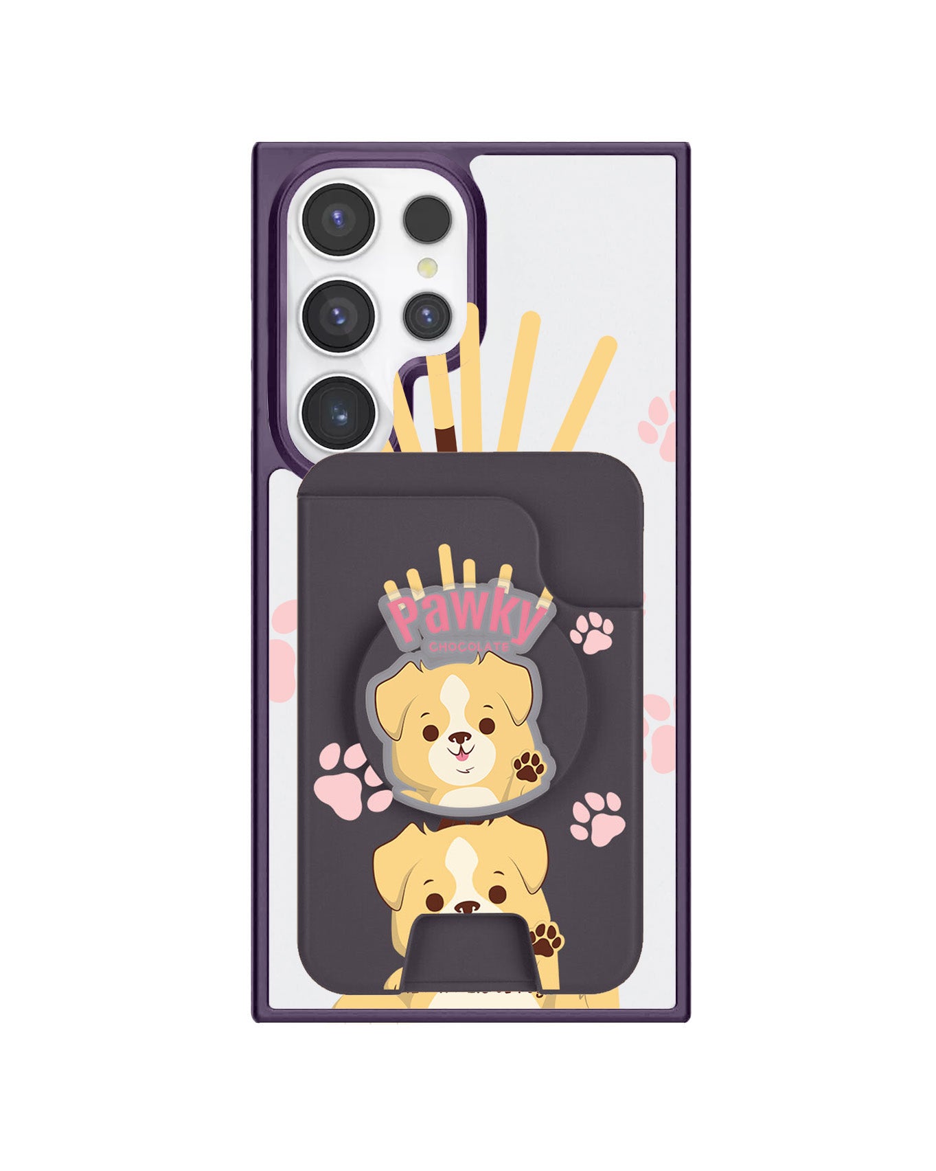 Android Magpop Wallet - Pawky Dog
