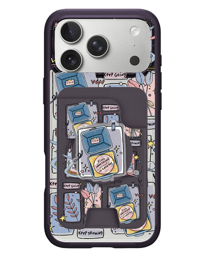 iPhone Magpop Wallet - Grow (Sunnysidearteu)