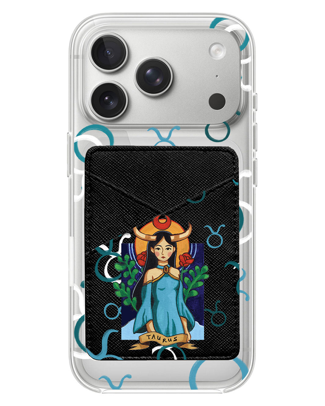 iPhone Phone Wallet Case - Taurus
