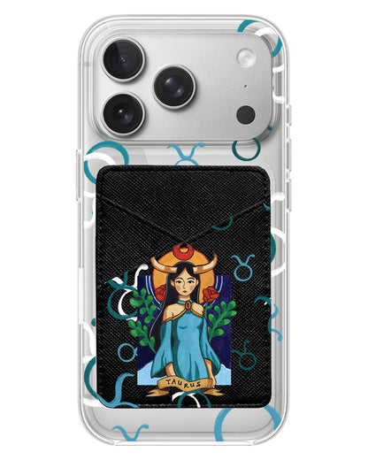 iPhone Phone Wallet Case - Taurus