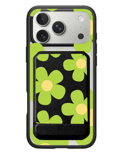 iPhone Magnetic Multifold Wallet - Daisy Bloom