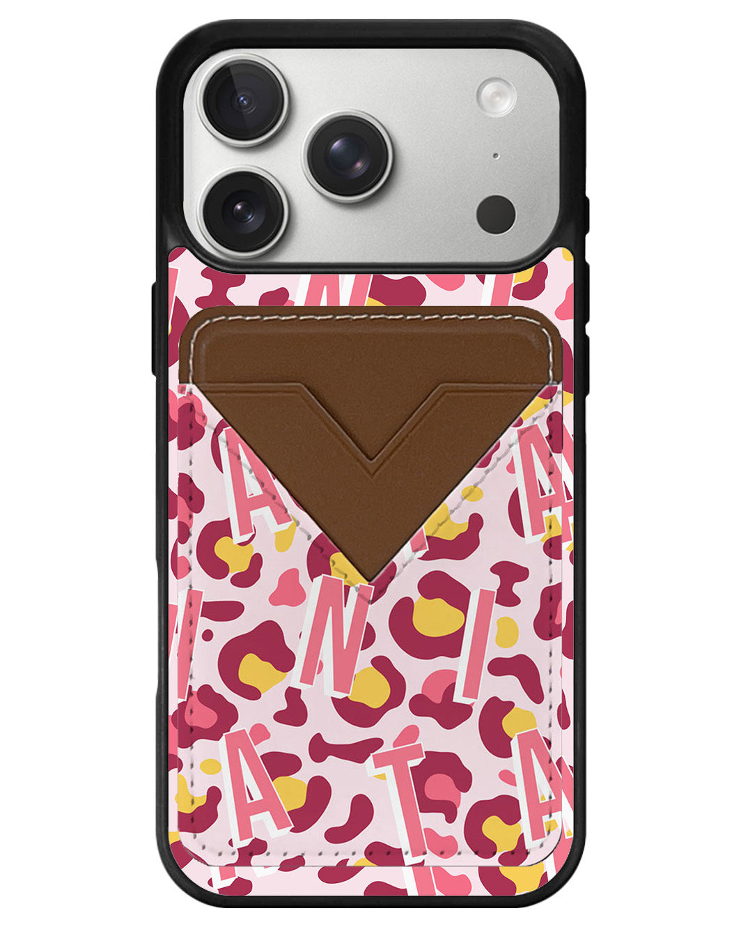 iPhone Avant Wallet Case - Leopard Monogram 3.0