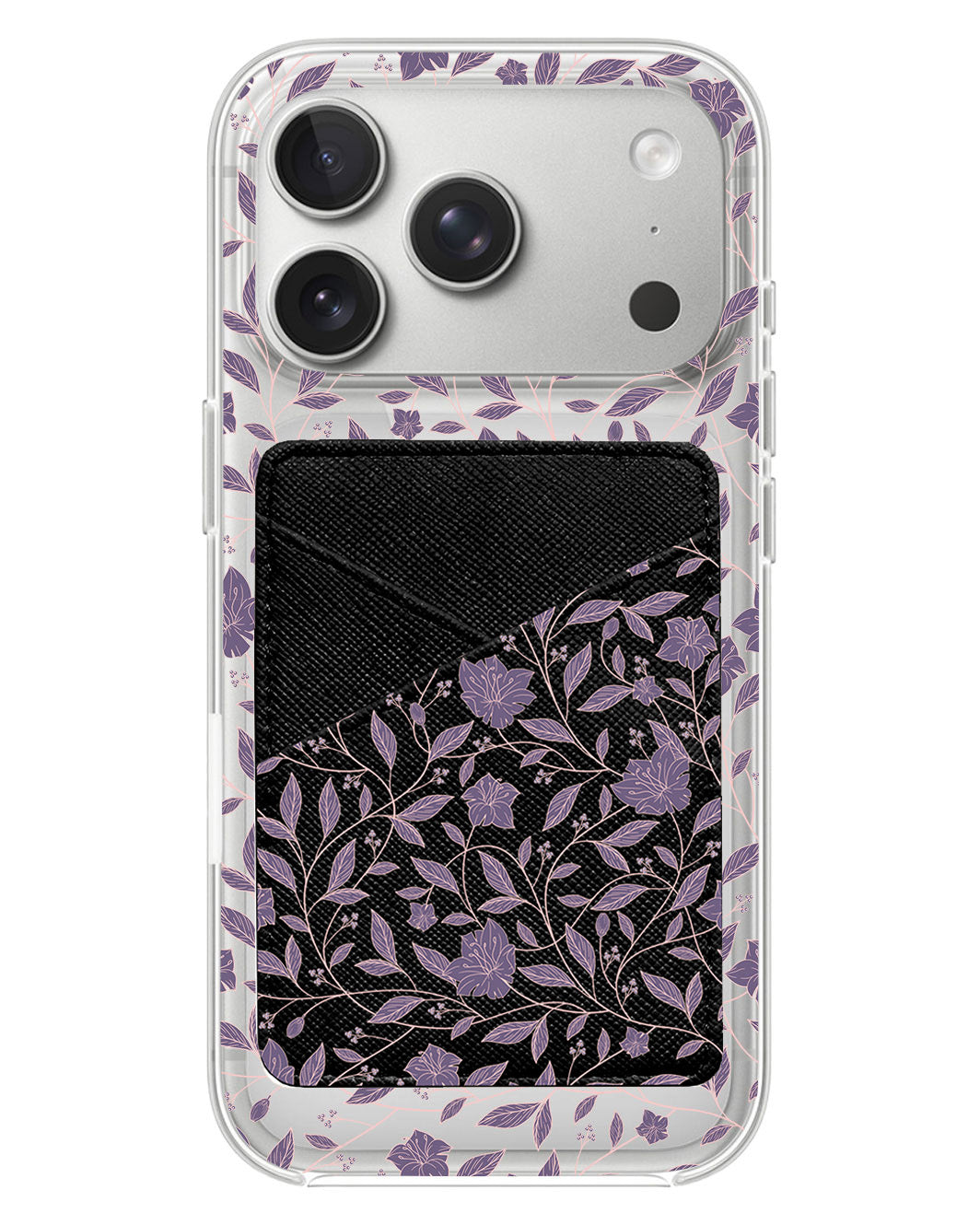 iPhone Phone Wallet Case - Sketchy Flower 4.0