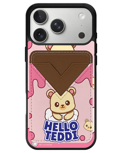 iPhone Avant Wallet Case - Hello Teddi 2.0