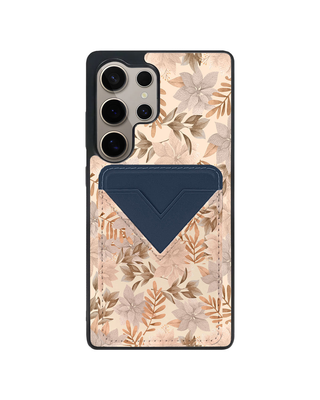 Android Avant Wallet Case - Rustic Lily