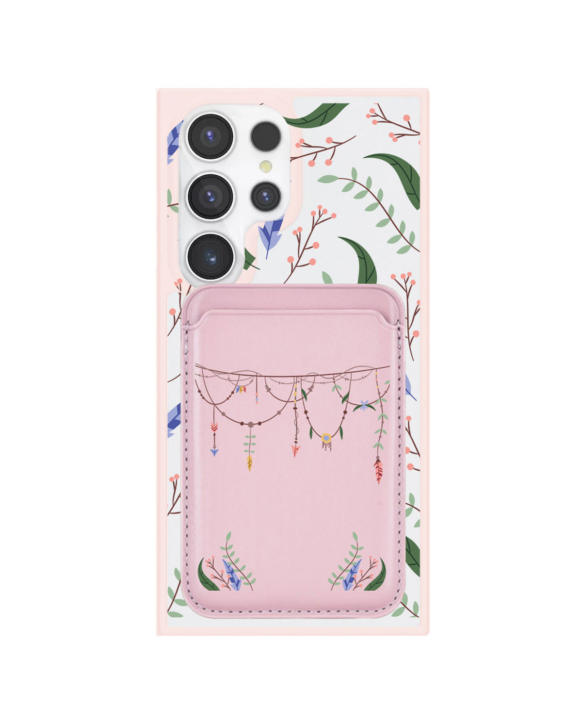 Android Magnetic Wallet Case - Bohemian