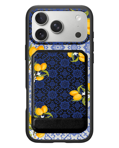 iPhone Magnetic Multifold Wallet - Majolica Sicily