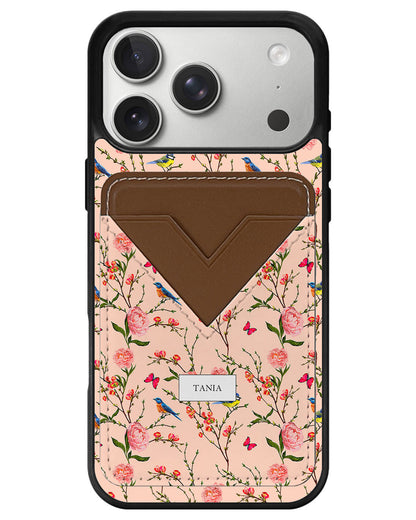 iPhone Avant Wallet Case - Flora Gardenia