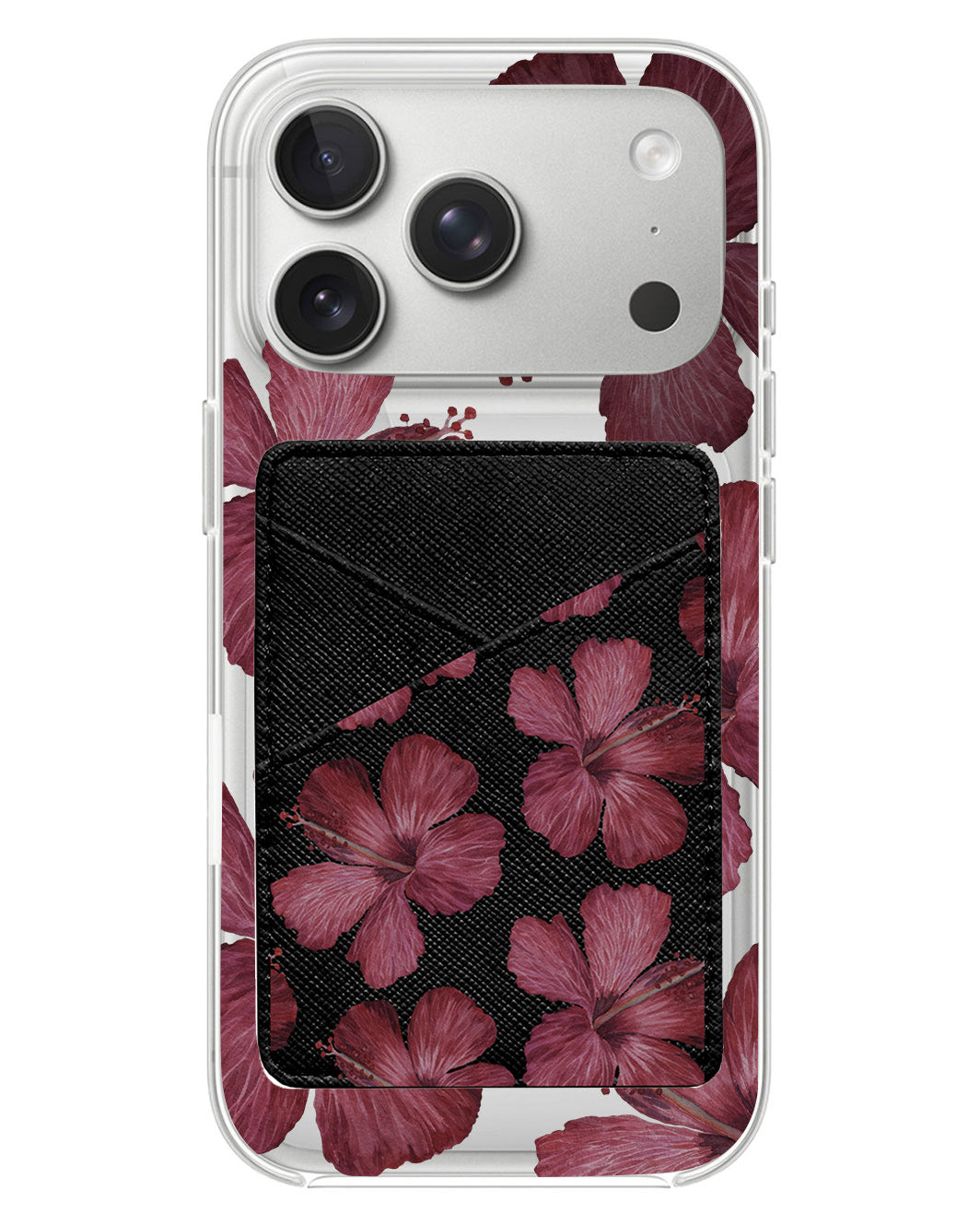iPhone Phone Wallet Case - Hibiscus