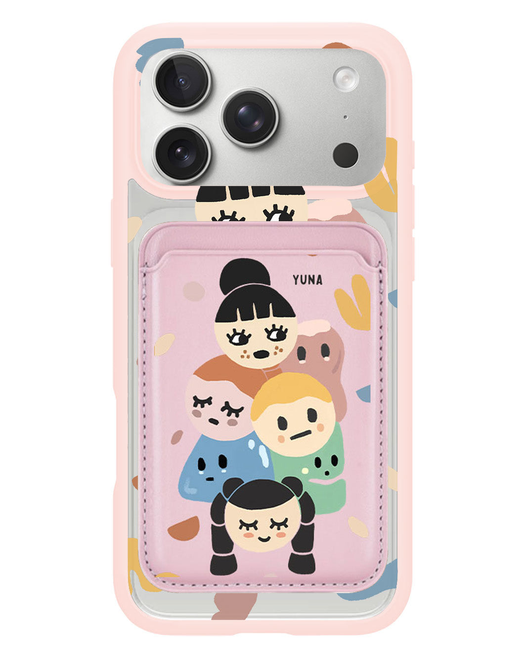 iPhone Magnetic Wallet Case - Doodle 1