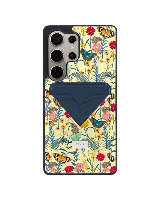 Android Avant Wallet Case - Flora Magnolia