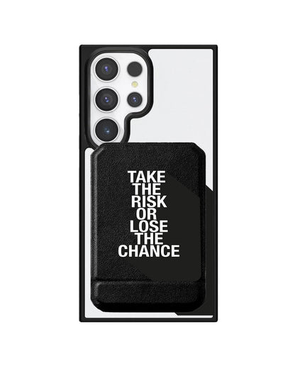 Android Magnetic Multifold Wallet - Take The Risk