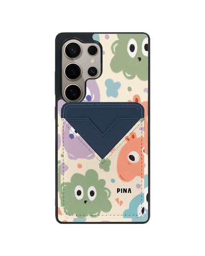 Android Avant Wallet Case - Cute Monster 2.0
