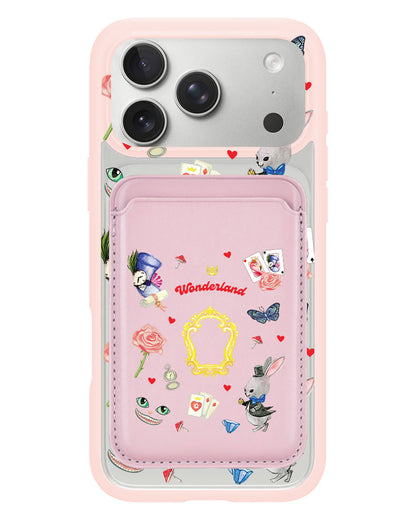 iPhone Magnetic Wallet Case - Wonderland