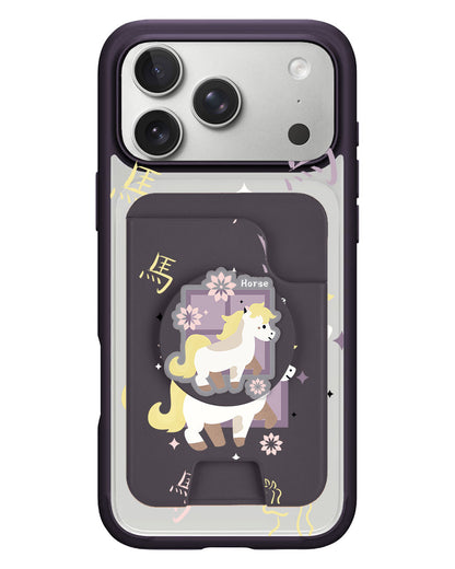 iPhone Magpop Wallet - Shio Horse