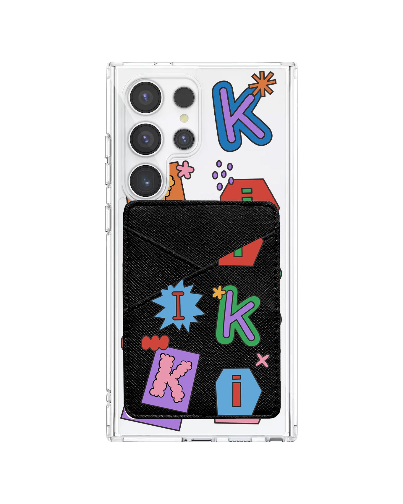 Android Phone Wallet Case - Adorable Monogram 1