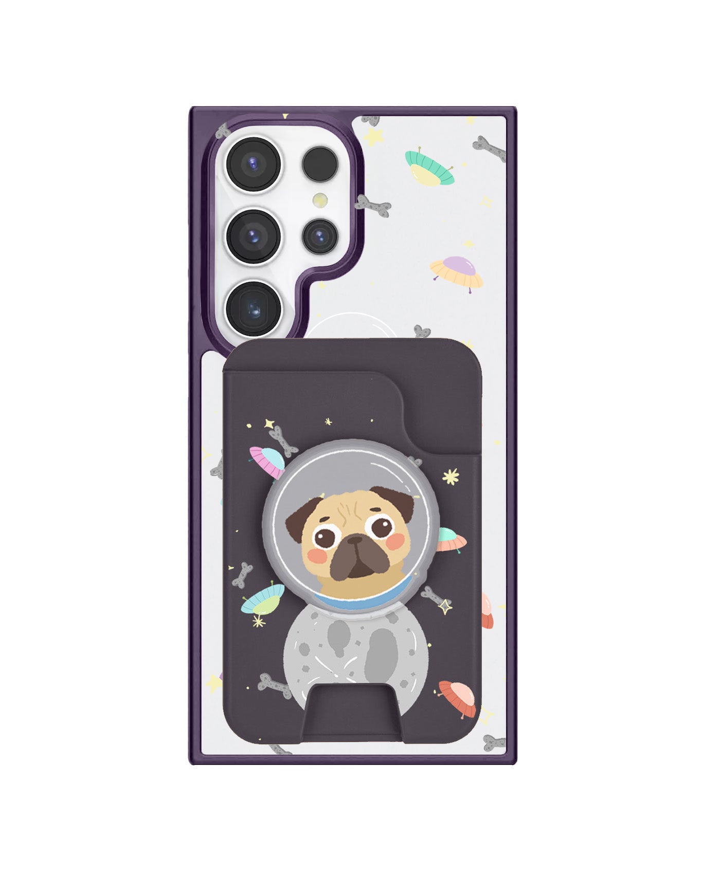 Android Magpop Wallet - Pugstronaut