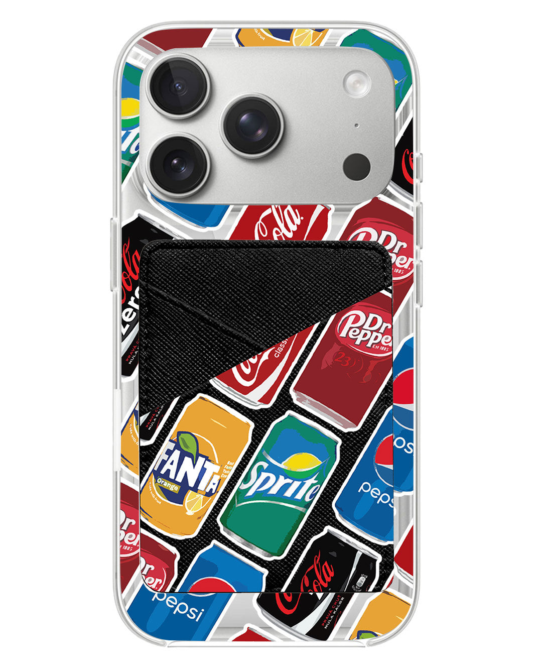 iPhone Phone Wallet Case - Soda