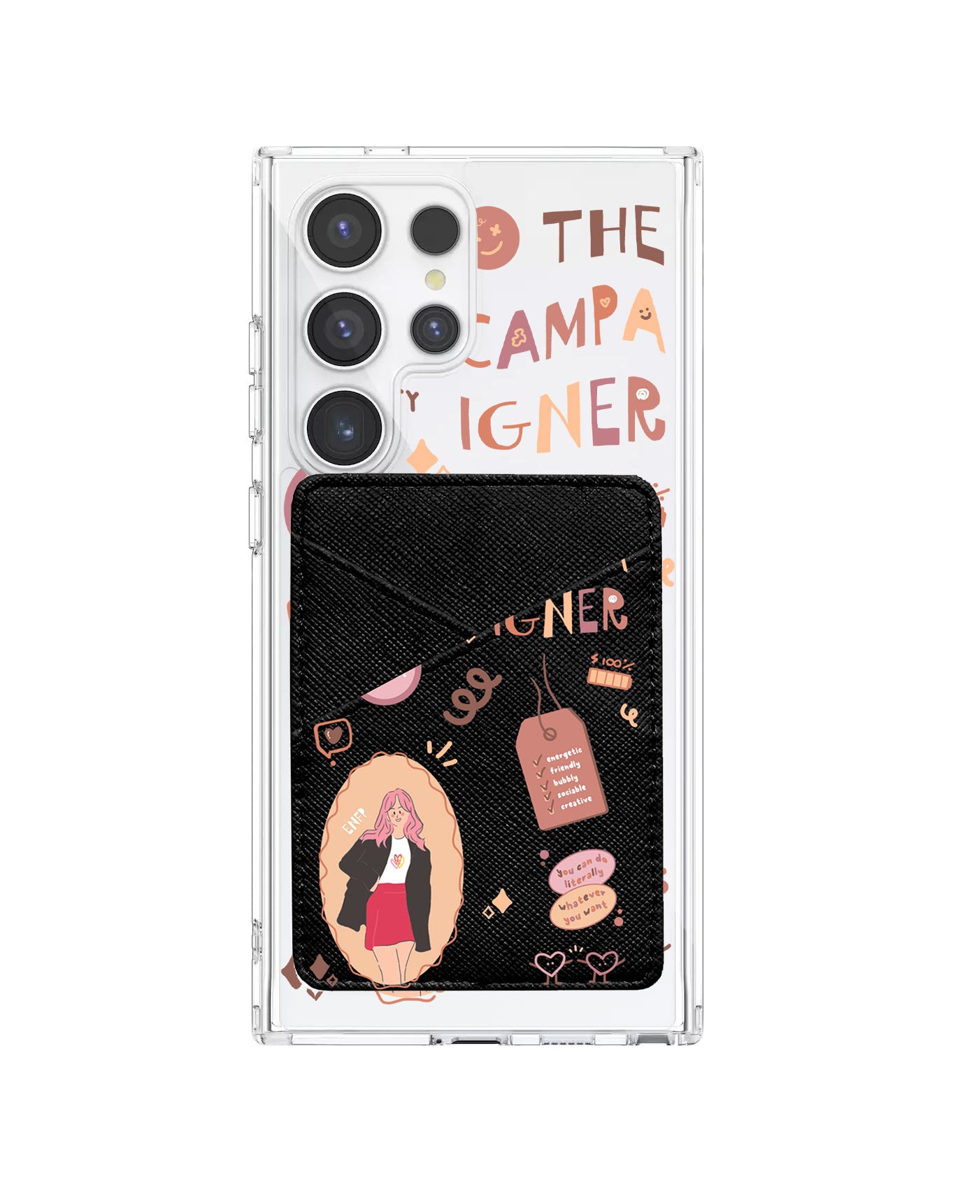 Android Phone Wallet Case - Enfp