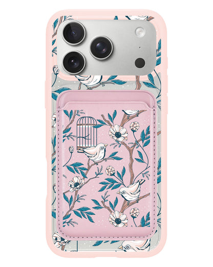 iPhone Magnetic Wallet Case - Lovebird 3.0