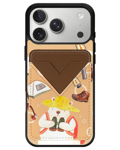 iPhone Avant Wallet Case - Advanture Of Bear