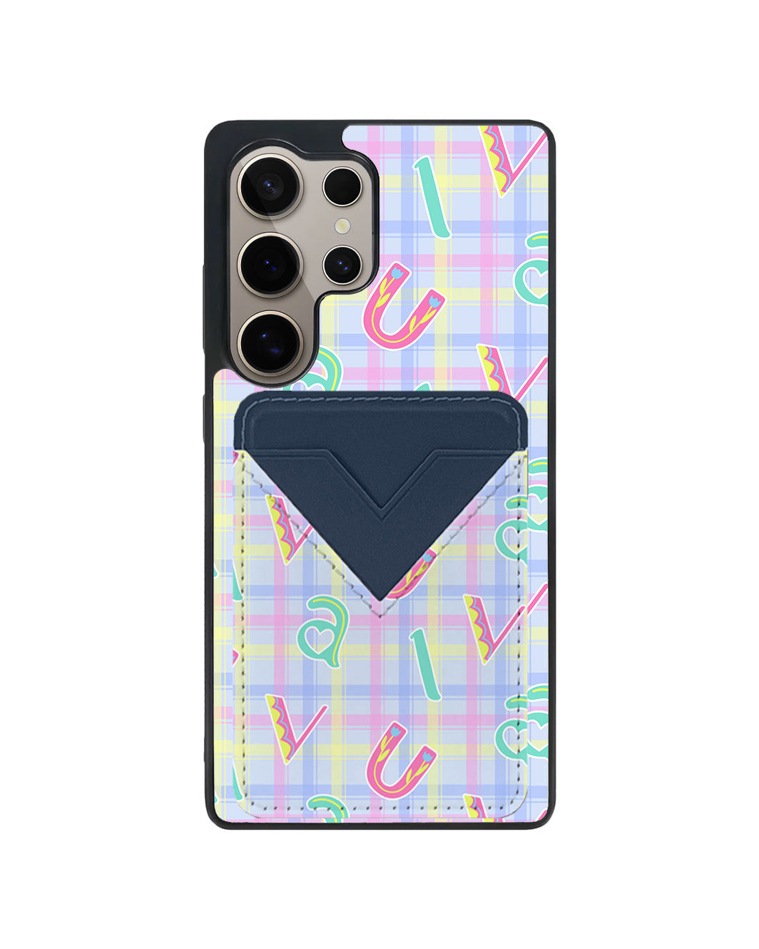 Android Avant Wallet Case - Playful Monogram 6.0
