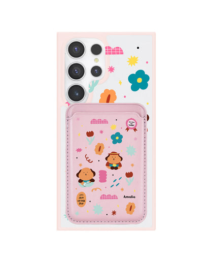 Android Magnetic Wallet Case - Selflove Garden