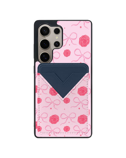 Android Avant Wallet Case - Coquette Rose