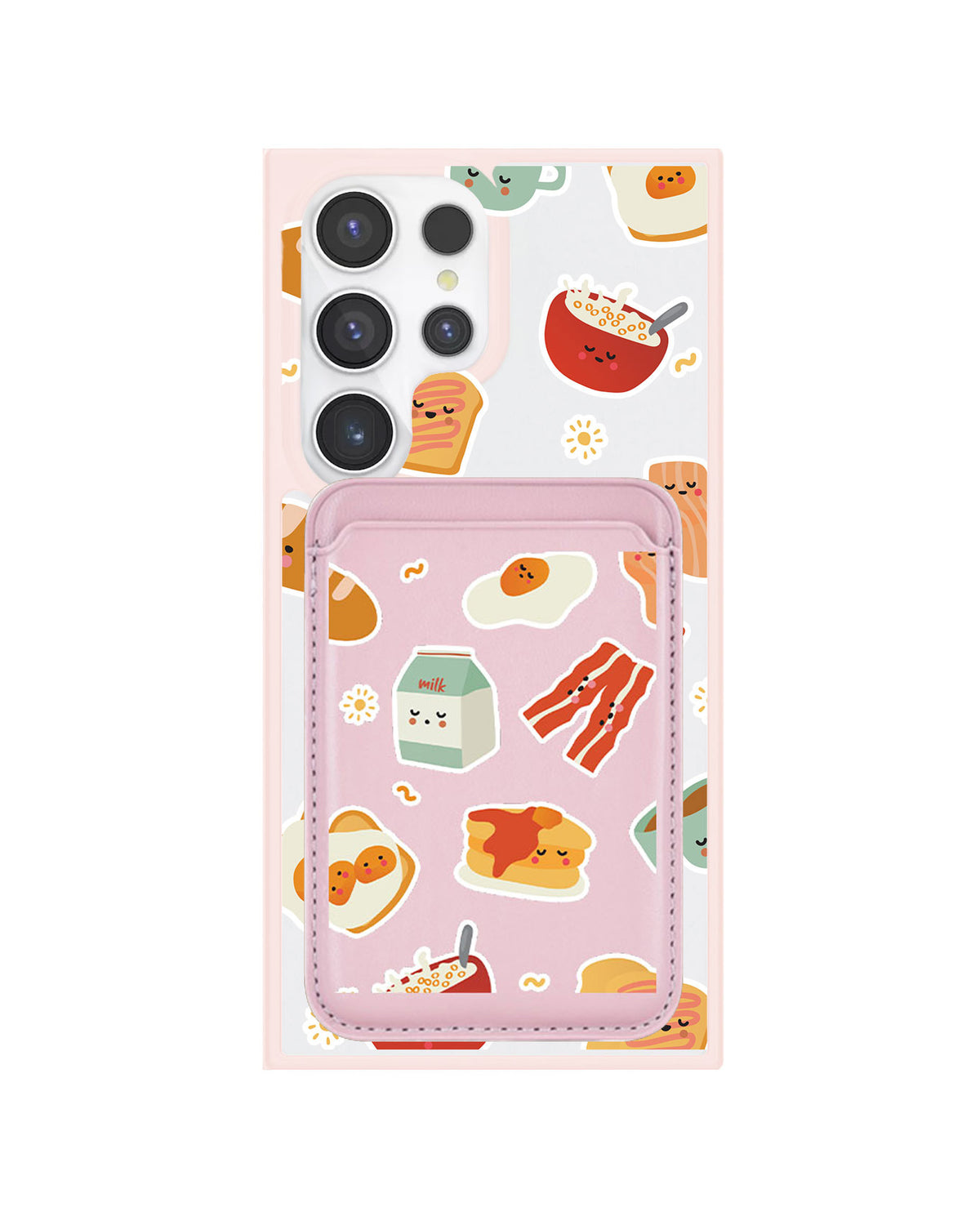 Android Magnetic Wallet Case - English Breakfast
