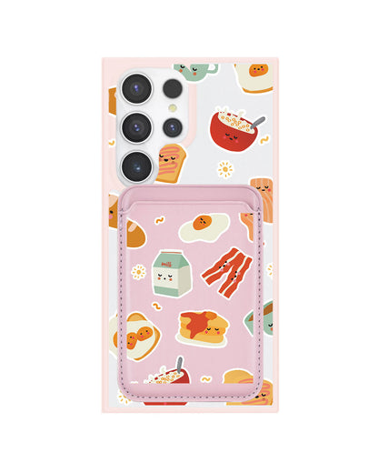 Android Magnetic Wallet Case - English Breakfast