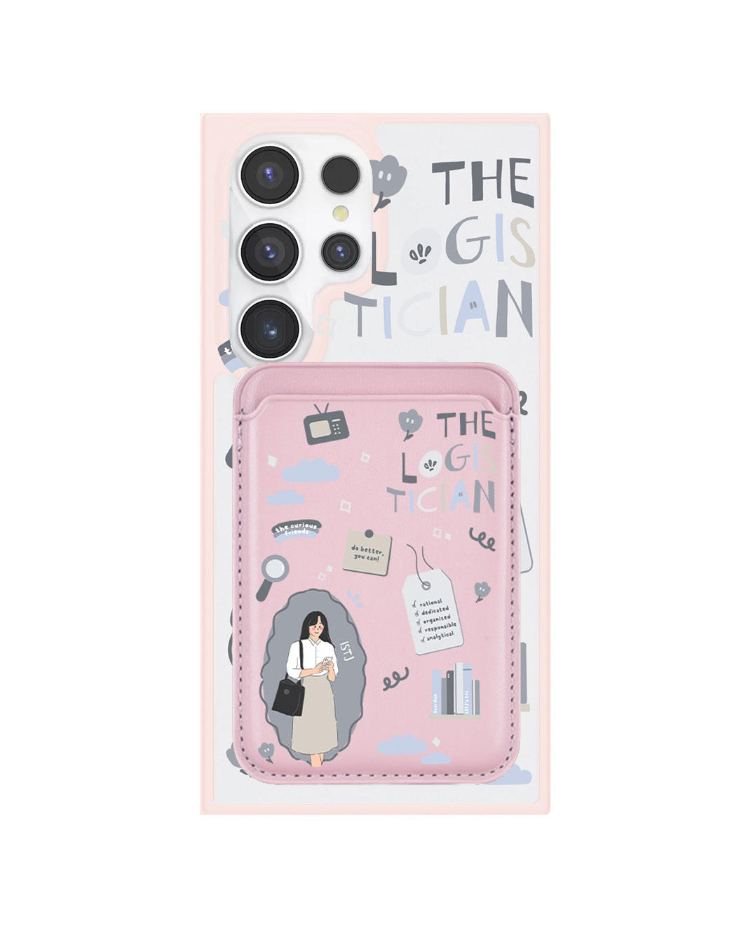 Android Magnetic Wallet Case - ISTJ