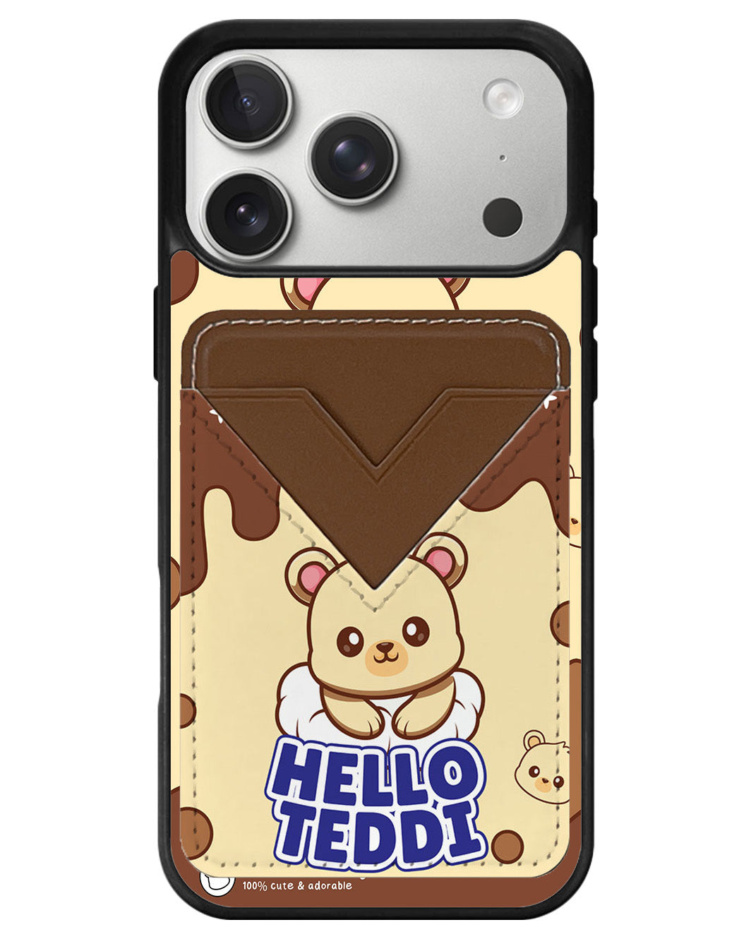iPhone Avant Wallet Case - Hello Teddi 1.0