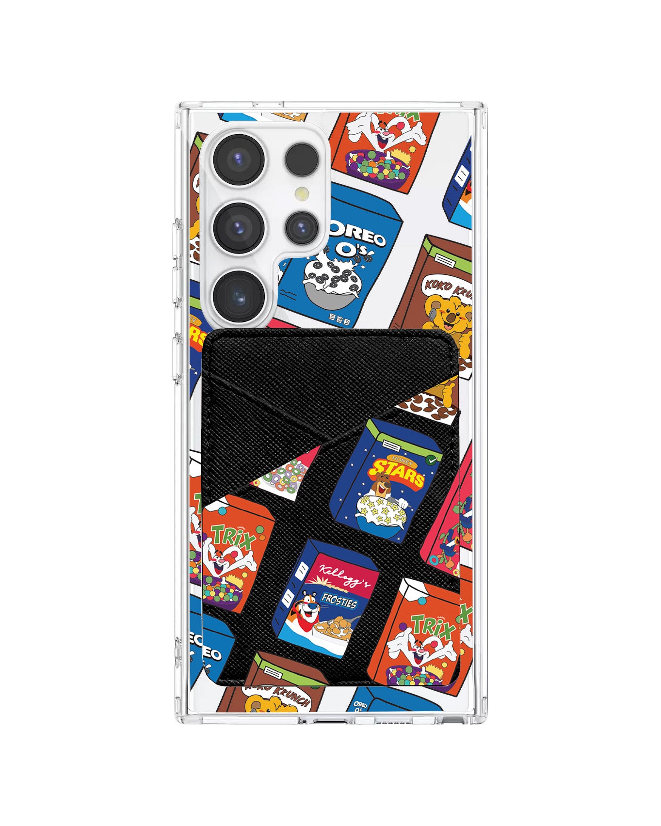 Android Phone Wallet Case - Cereal Boxes 2.0
