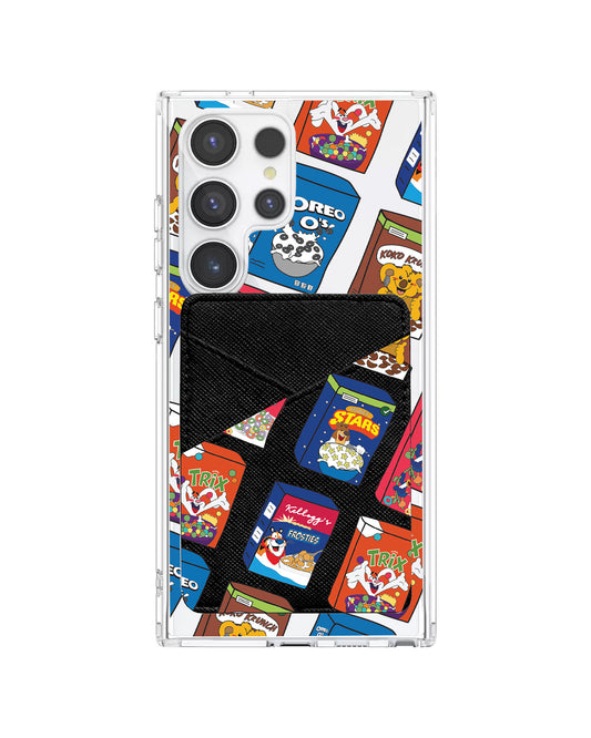 Android Phone Wallet Case - Cereal Boxes 2.0