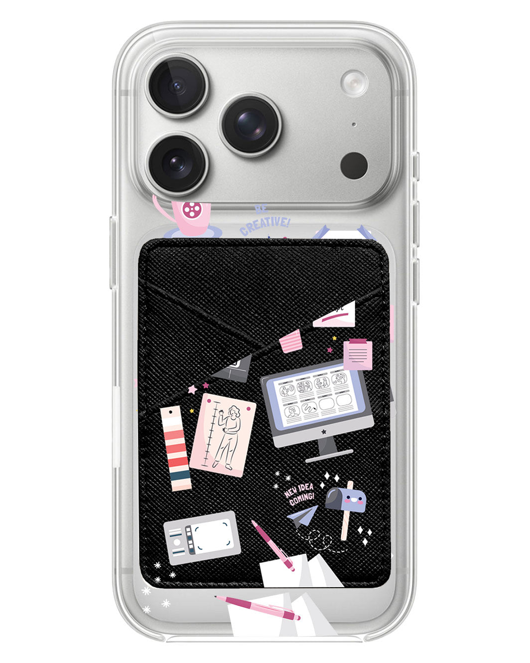 iPhone Phone Wallet Case - Designer