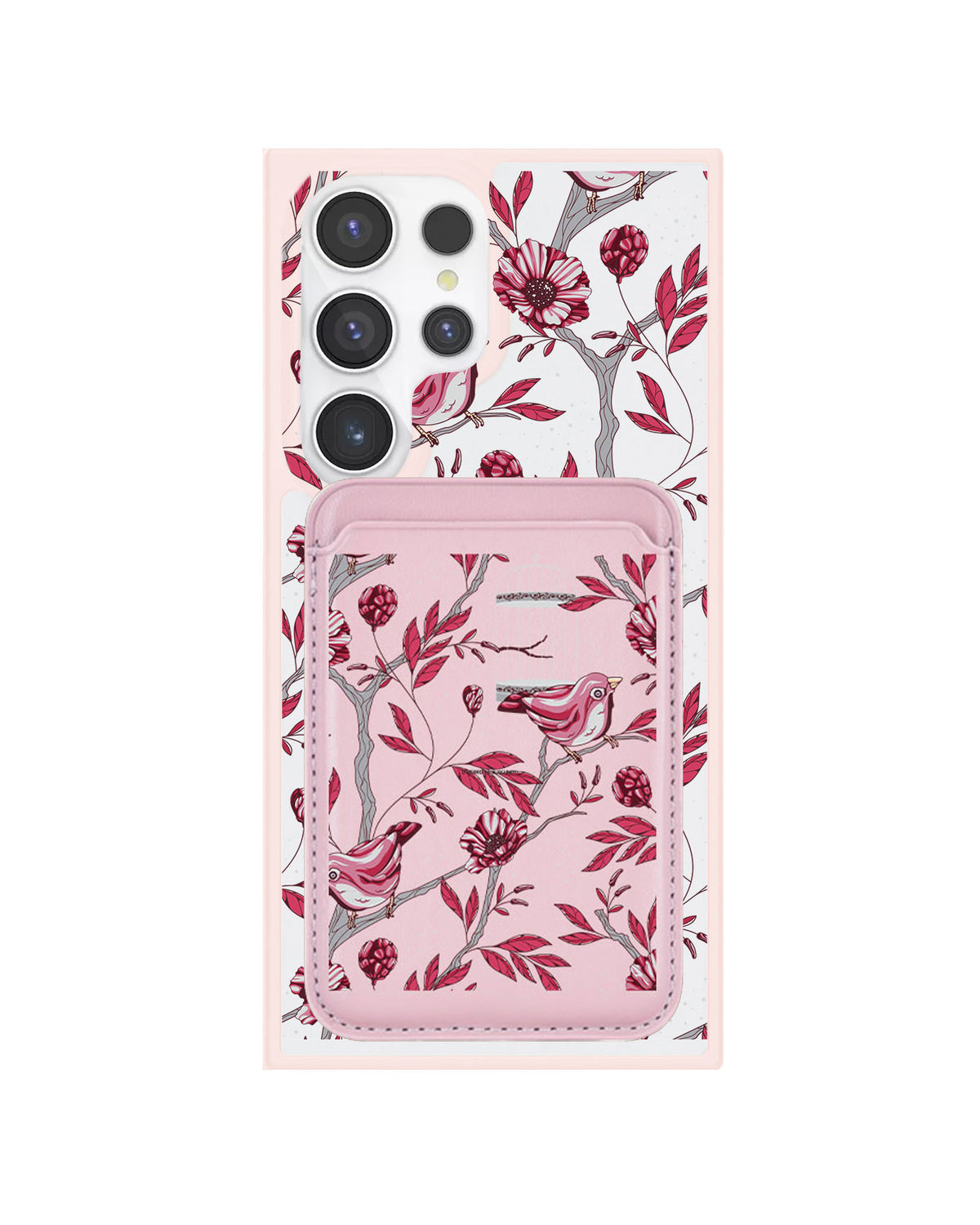 Android Magnetic Wallet Case - Lovebird 11.0