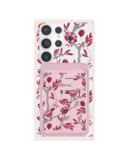 Android Magnetic Wallet Case - Lovebird 11.0