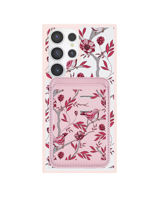 Android Magnetic Wallet Case - Lovebird 11.0