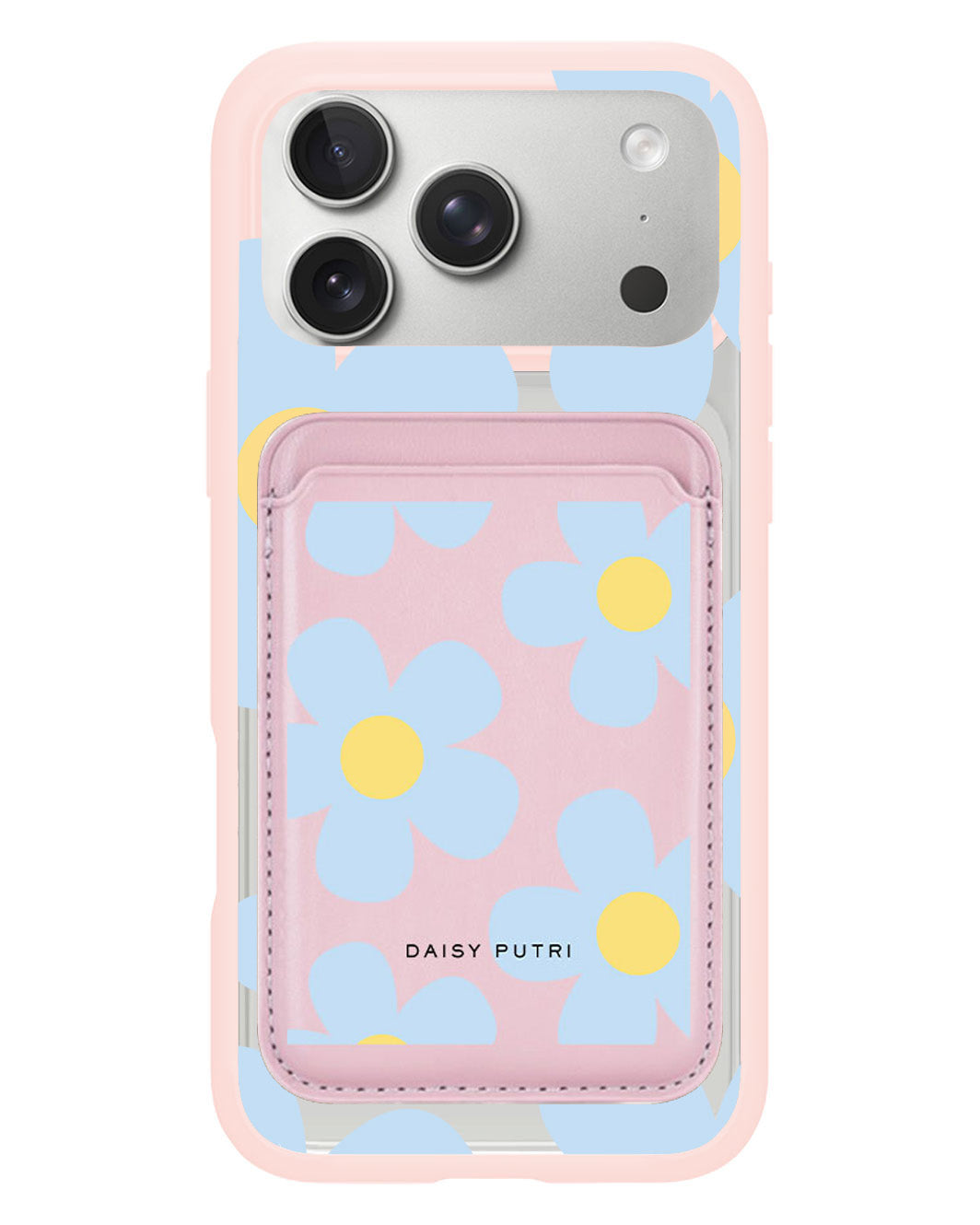 iPhone Magnetic Wallet Case - Daisy Garland