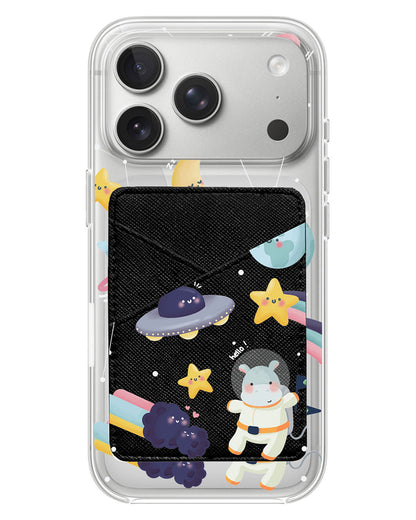 iPhone Phone Wallet Case - Galaxy Artevefact