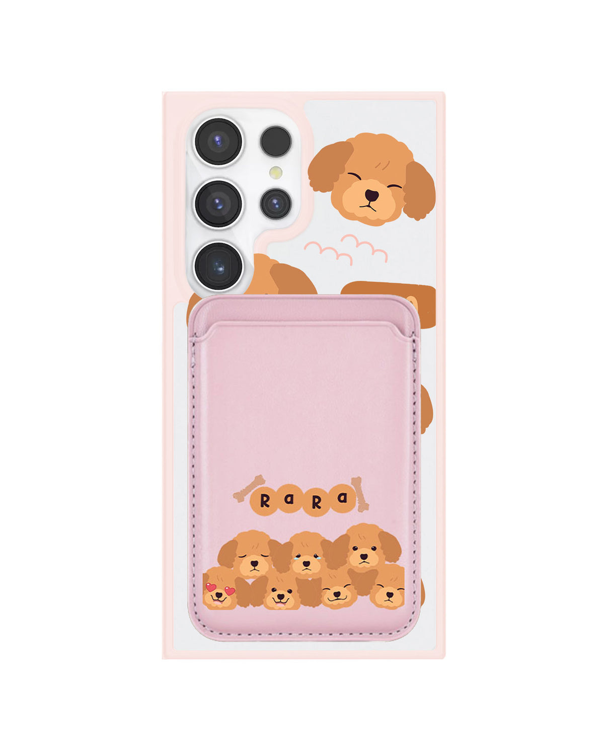 Android Magnetic Wallet Case - Poodle Squad 3.0