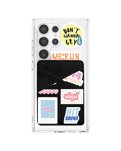 Android Phone Wallet Case - Seventeen Sticker Pack