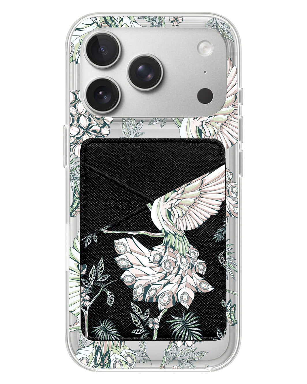 iPhone Phone Wallet Case - Peacock 4.0