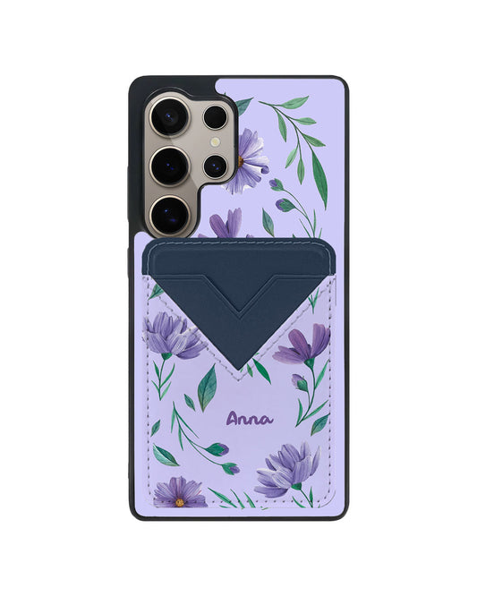Android Avant Wallet Case - February Violet