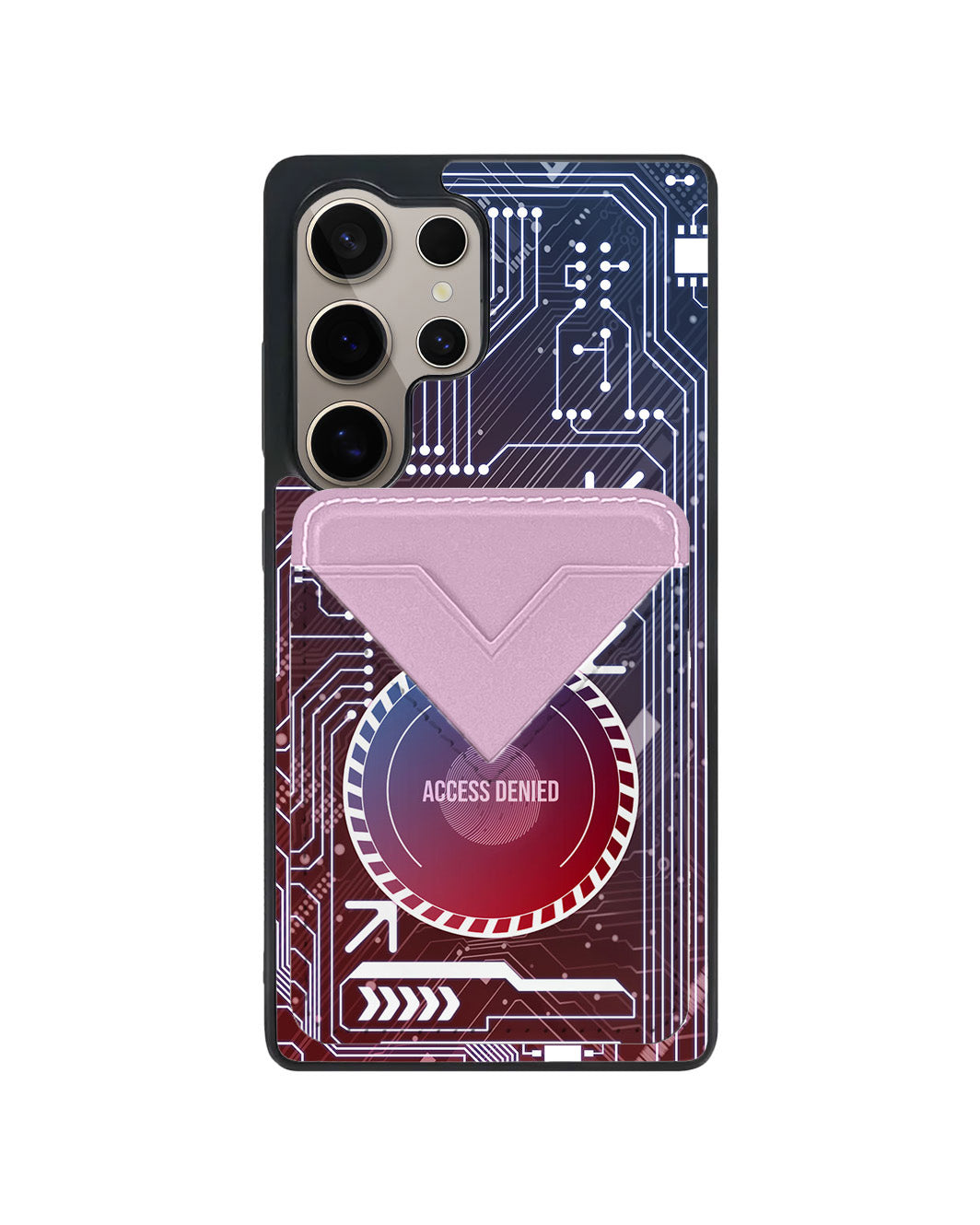 Android Avant Wallet Case - Circuit 2.0 Red