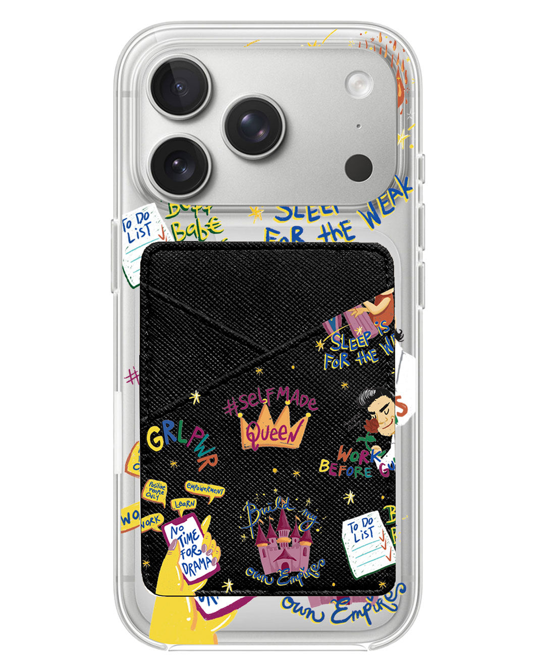 iPhone Phone Wallet Case - Ambitch 2.0